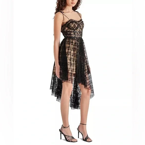 Steve Madden| Black lace dress - Picture 4 of 6